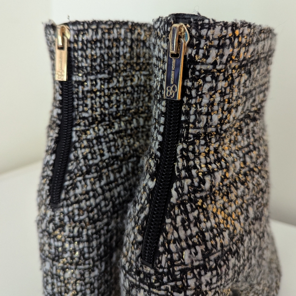 Sparkly Woven Jessica Simpson Boots - Picture 5 of 9